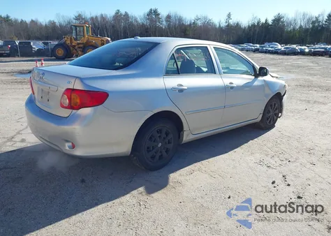 2009 Toyota Corolla Le z USA, uszkodzony, nr VIN JTDBL40E09J035955